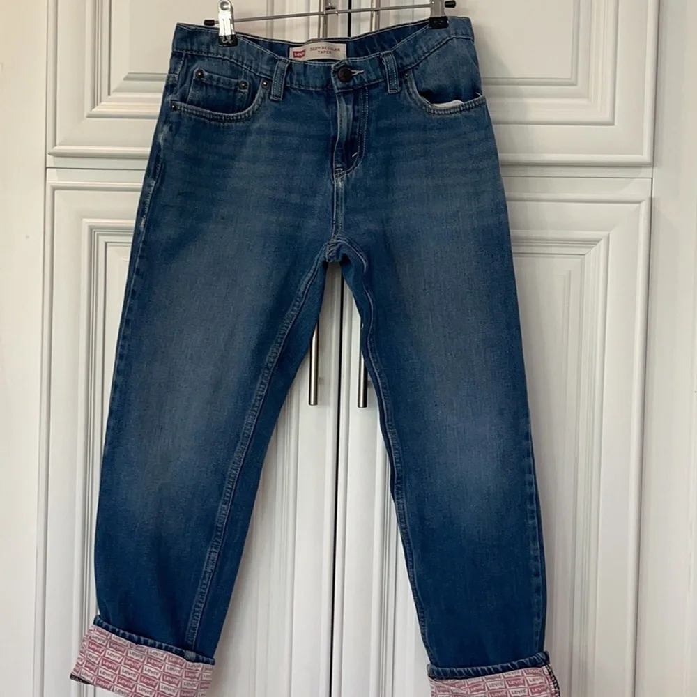 Levi’s 502 Regular Taper Vertical Stretch Size 16 Youth Size ( 28 X 28 )